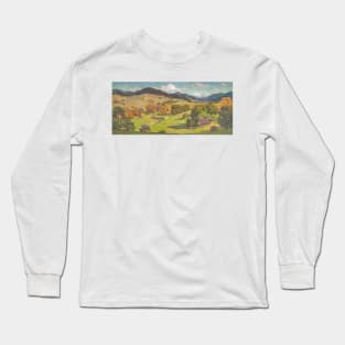 California Landscape by William Wendt Long Sleeve T-Shirt